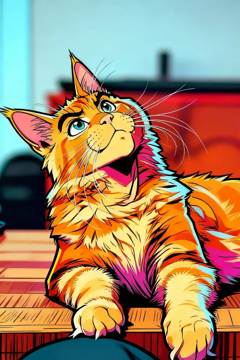 ジョジョ風イラスト